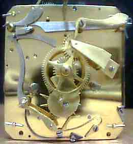 Viennese mantle clock movement