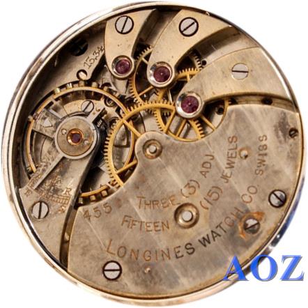 Longines cassa argento cal. 15.34