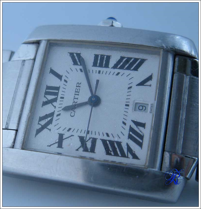 Cartier automatico allagato